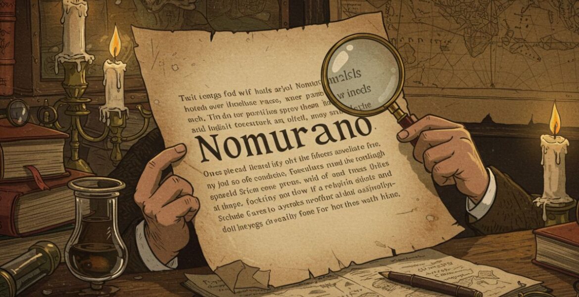 Nomurano: Unveiling the Mystery Behind a Unique Word