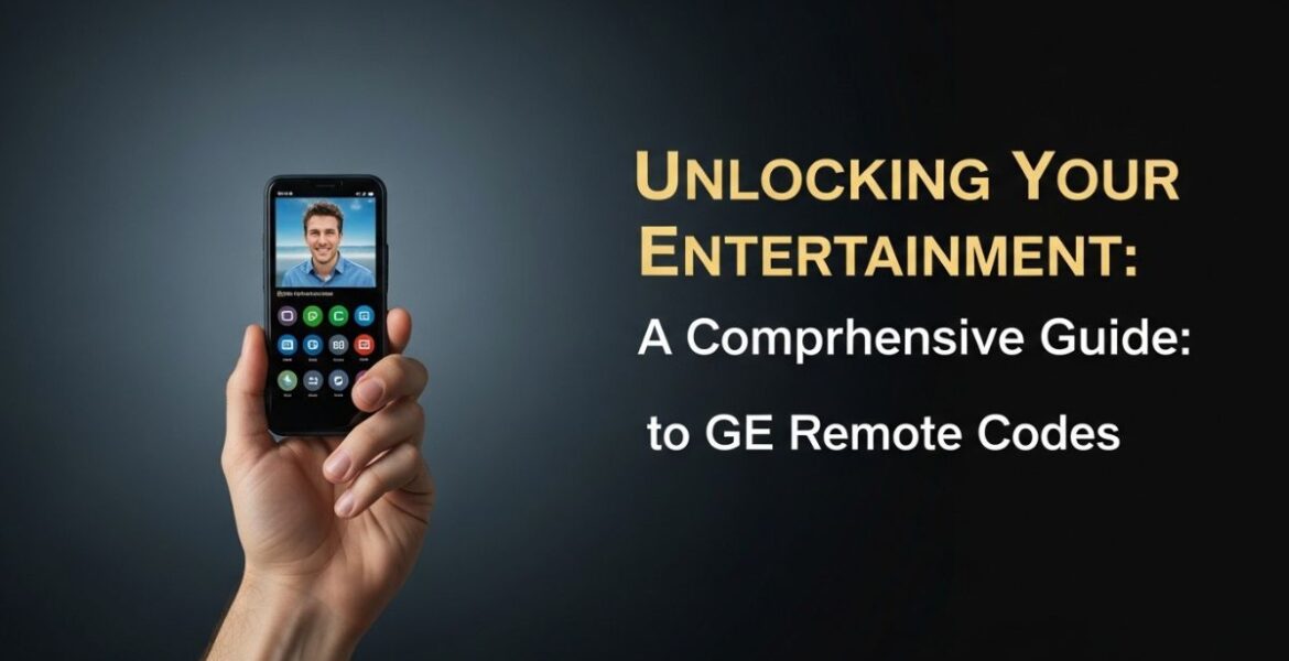Unlocking Your Entertainment: A Comprehensive Guide to ge remote codes