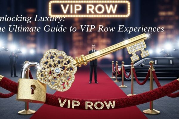Unlocking Luxury: The Ultimate Guide to vip row Experiences
