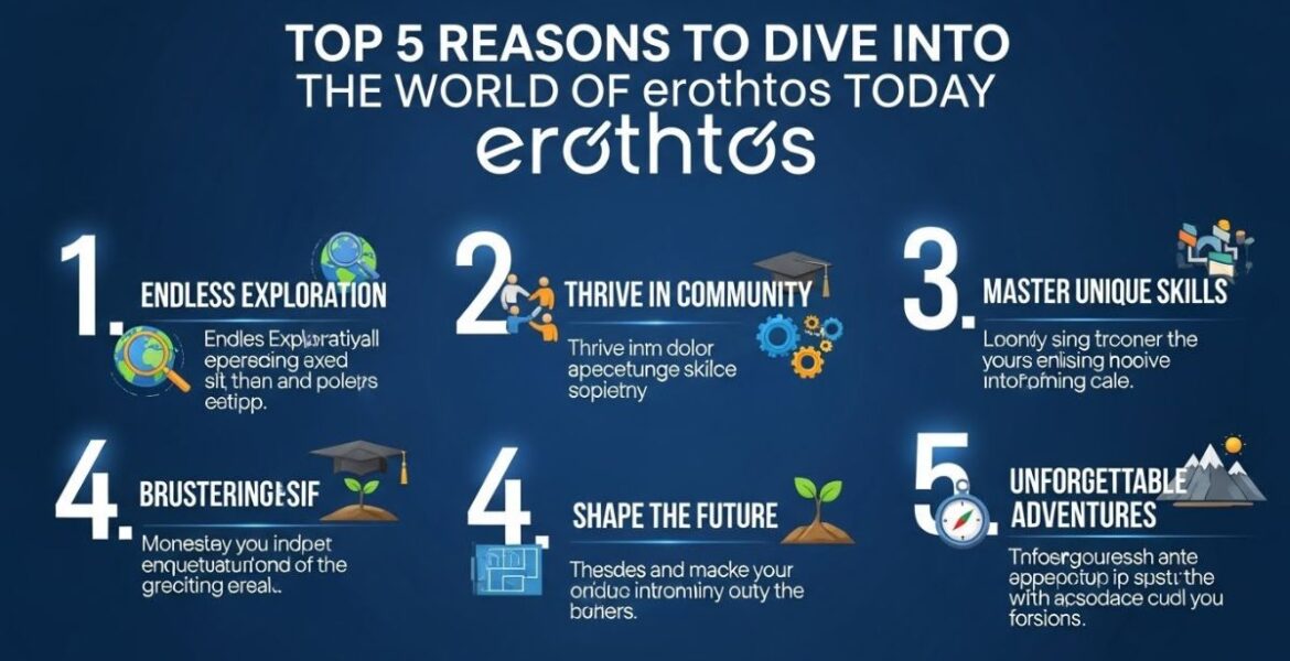 Top 5 Reasons to Dive into the World of erothtos Today