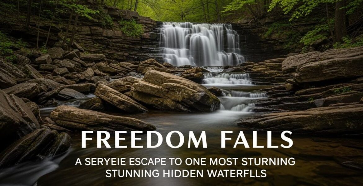 Freedom Falls: A Serene Escape to One of Pennsylvania's Most Stunning Hidden Waterfalls