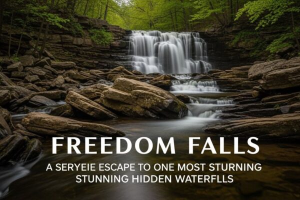 Freedom Falls: A Serene Escape to One of Pennsylvania's Most Stunning Hidden Waterfalls